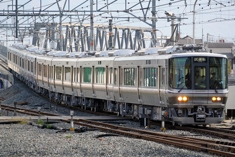 【JR西】223系宮原車8両近車出場