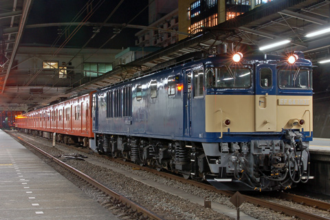 【JR東】201系青66編成廃車配給