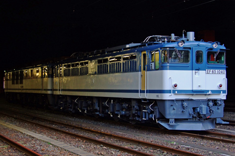 【JR貨】EF65 1040＋EF64 1015出場