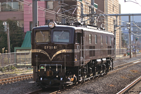 【JR東】EF58 61単機回送