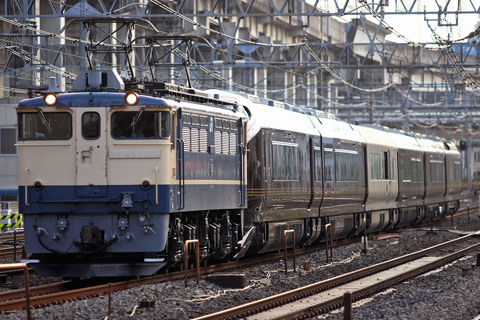 【JR東】EF65 1105＋E655系試運転