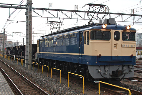 【JR東】EF65 1107牽引宇都宮工臨
