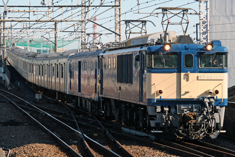【JR東】209系ウラ37編成廃車配給