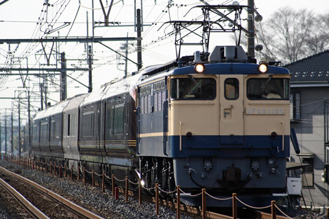 【JR東】EF65 1105＋E655系試運転
