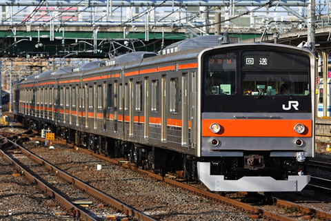 【JR東】205系ケヨM27編成OM出場