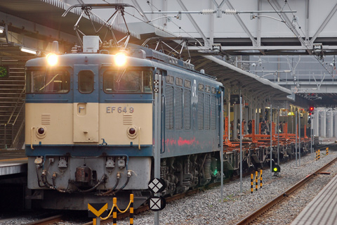 【JR西】EF64 9牽引チキ工臨