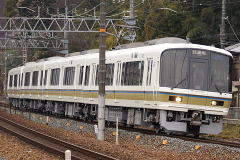 【JR西】221系C2編成本線試運転