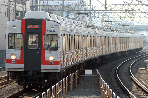 【東急】8000系8019F長津田へ回送