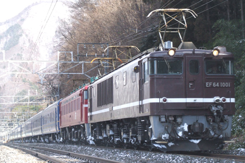 【JR東】EF64＋EF81重連牽引あけぼの