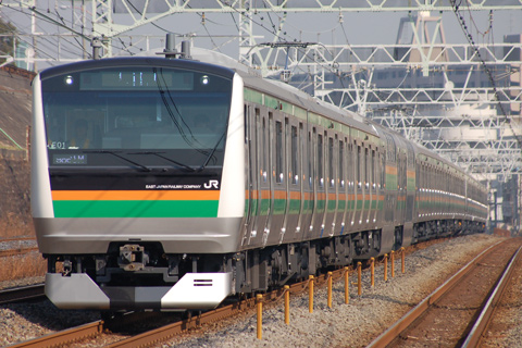 【JR東】E233系東海道線試運転