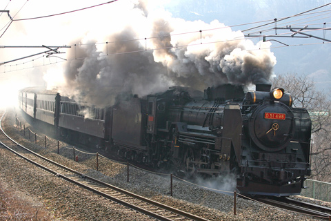 【JR東】D51 498＋旧客試運転