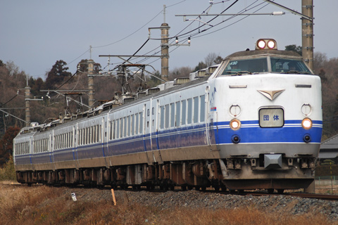 【JR東】485系K60編成成田臨