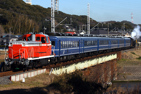 【JR東】D51 498＋12系 館山へ
