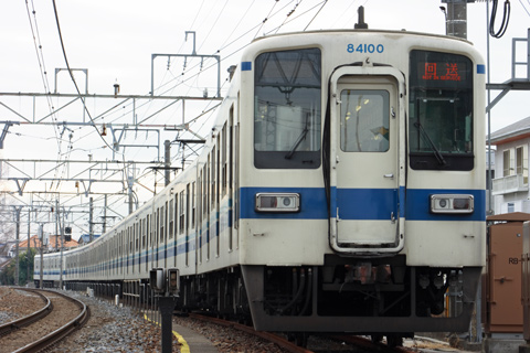 【東武】8199F津覇車両入場回送