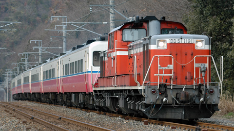 【JR西】14系リゾシュプ車出雲大社臨