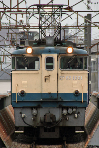 【JR貨】EF65 1001南武線ハンドル訓練