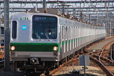  【メトロ】千代田線6134F編成組替