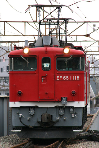 【JR貨】EF65 1118南武線ハンドル訓練