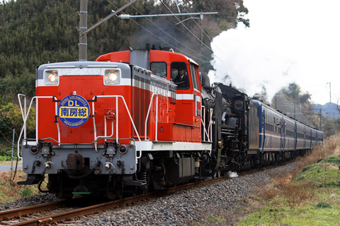 【JR東】D51 498＋12系 木更津へ