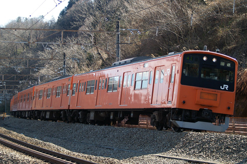 【JR東】201系H1編成廃車回送