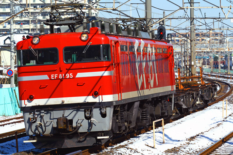 【JR東】EF81 95牽引岩切工臨運転