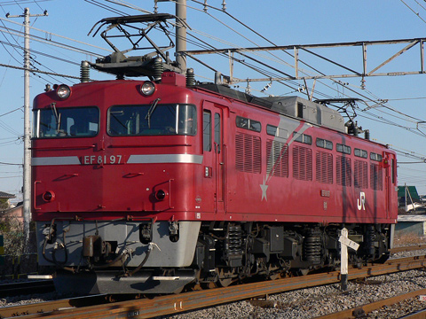 【JR東】EF81 97AT入場