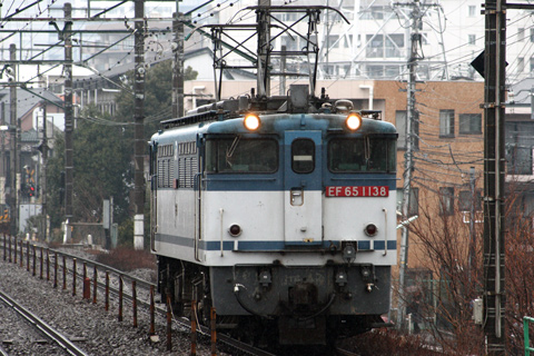 【JR東】EF65 1138南武線ハンドル訓練