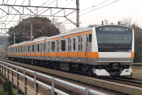 【JR東】E233系青466編成試運転