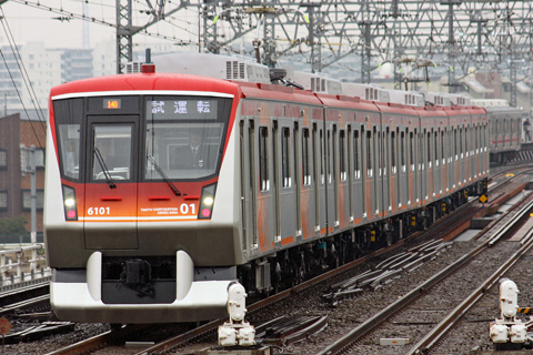 【東急】6000系6101F試運転