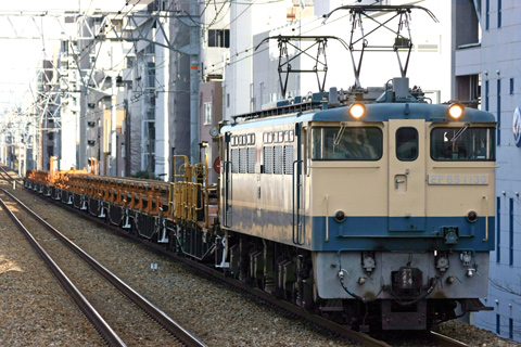 【JR西】EF65 1130牽引ロンチキ工臨