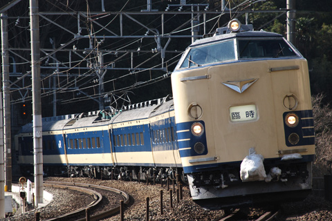 【JR東】583系秋田車団臨で熱海へ