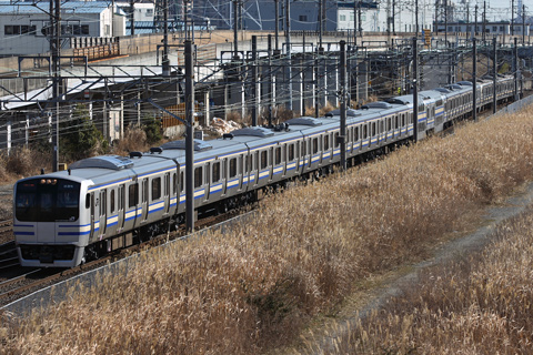 【JR東】E217系Y-2＋Y-107編成試運転