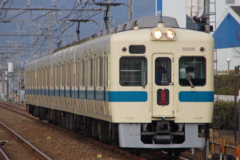 【小田急】5200形5255F4連化改造出場