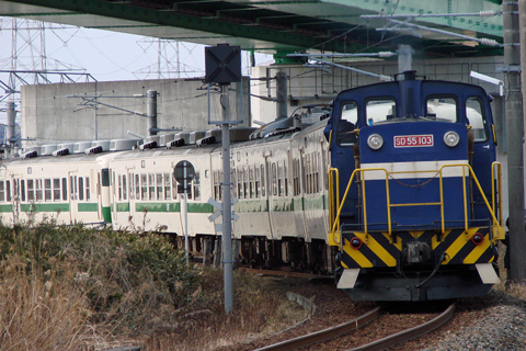 【JR東】717系8両廃車配給