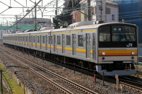 【JR東】205系ナハ36編成OM入場
