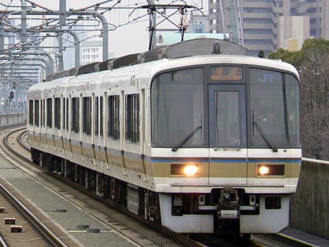 【JR西】奈良区221系の方向幕に変化