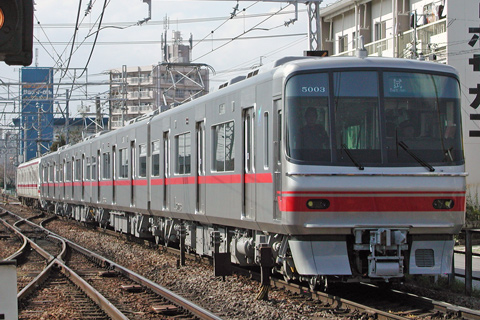 【名鉄】5003F＋1806F併結試運転