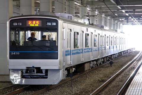 【小田急】3000形3270F出場試運転