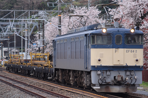 【JR海】EF64-2牽引市川大門工臨