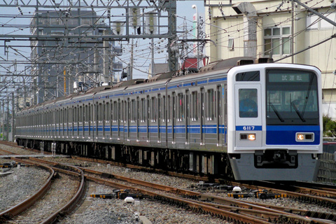 【西武】6117F出場試運転