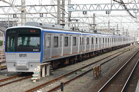 【相鉄】9703F新塗装になって運用復帰