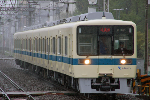 【小田急】8000形8058F出場試運転