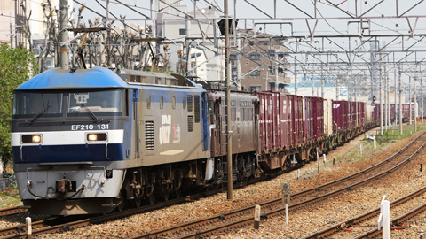 【JR貨】EF65-57岡山機関区へ