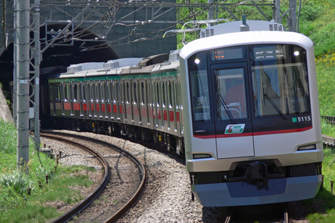 【東急】5000系5115F試運転