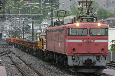 【JR西】EF81-45牽引ロンチキ工臨
