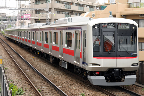 【東急】5080系5187Ｆ試運転