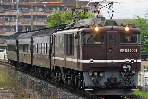 【JR東】EF64 1001牽引旧客配給
