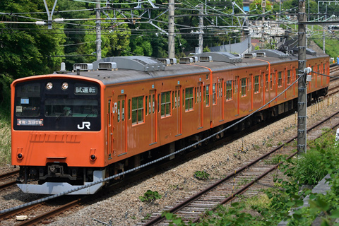 【JR東】201系青1編成豊田へ回送