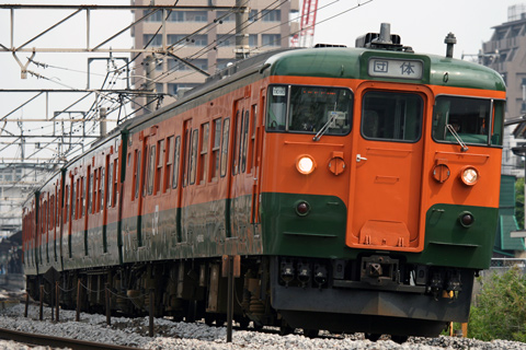 【JR東】115系T1090編成ひまわり号