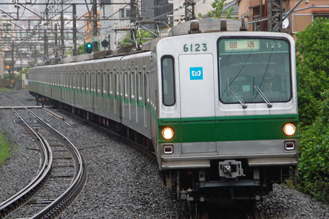 【小田急】メトロ6123F、新宿入線